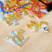 ジュネーブ、ジュネーブ、スイス連邦共和国 ジグソーパズル (側面)