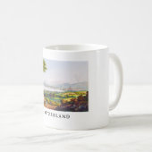 ジュネーブ，スイス コーヒーマグカップ (正面右)