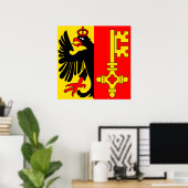 ジュネーブ，スイス ポスター (ホームオフィス)