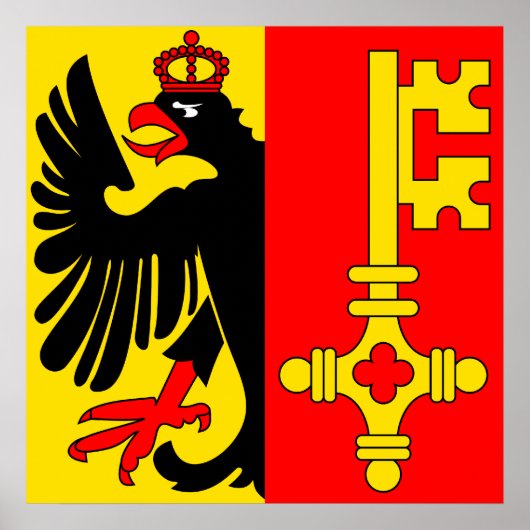 ジュネーブ，スイス ポスター (正面)