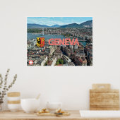 ジュネーブ – スイス ポスター (キッチン)