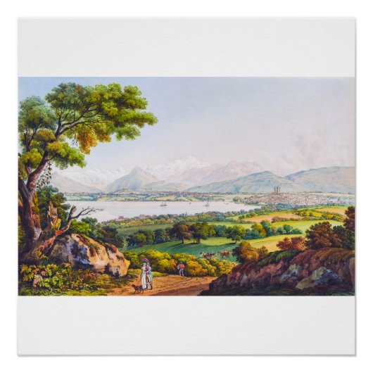 ジュネーブ，スイス ポスター (正面)