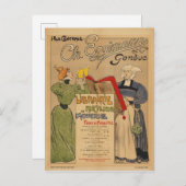 ジュネーブ・スイス・ヴィンテージ旅行ポスター ポストカード (正面/裏面)