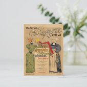 ジュネーブ・スイス・ヴィンテージ旅行ポスター ポストカード (スタンド正面)