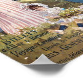 ジュネーブ・スイス・ヴィンテージ・ポスター1890 ポスター (角)