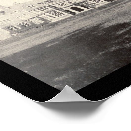 ジュネーブ，ニューヨークのホバート大学の写真1909 ポスター (角)