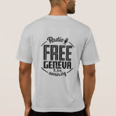 ジュネーブ- ClimaLiteの無線の自由なワイシャツ Tシャツ (裏面)