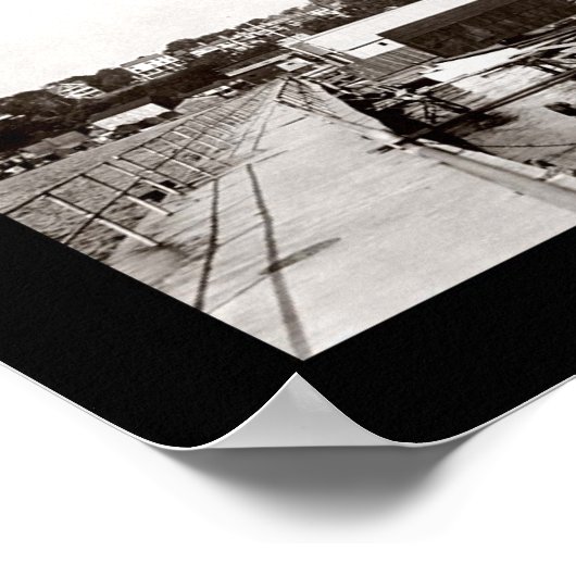 ジュネーブNYウォーターフロント写真1909 ポスター (角)