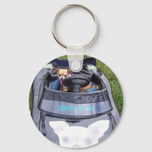 ジュノの車のキーチェーン キーホルダー (正面)