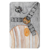 「ジュノは木星に達する」磁石(4"x6") マグネット (縦)