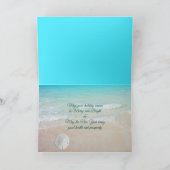 ジュノニアビーチハッピーニューイヤーホリデーカード カード (内部)