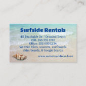 ジュノニアビーチ業両面カード コーリングカード (正面)