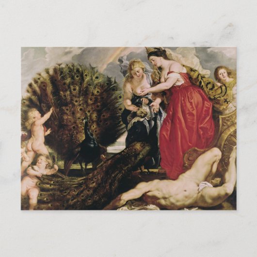 ジュノーとアルゴス、1611 ポストカード (正面)