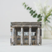 ジュノーのアラスカ州首都の正面 ポストカード (スタンド正面)