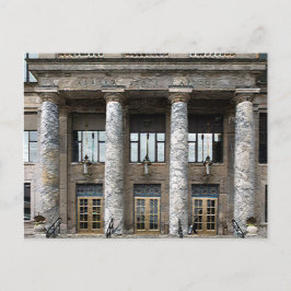 ジュノーのアラスカ州首都の正面 ポストカード