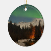 ジュノーのNorthern Lights セラミックオーナメント (左)