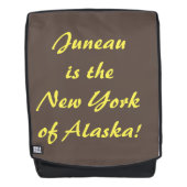 ジュノーはアラスカのNYだ バックパック (正面)