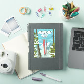 ジュノー・アラスカからスキーまで シール (iPadカバー)