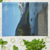 ジュノー・アラスカのメンデンホール湖 キッチンタオル (折り畳み)