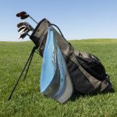 ジュノー・アラスカのメンデンホール湖 ゴルフタオル (グリーン)