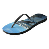 ジュノー・アラスカのメンデンホール湖 ビーチサンダル (アングル)