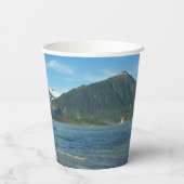 ジュノー・アラスカのメンデンホール湖 紙コップ (裏面)