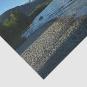 ジュノー・アラスカのメンデンホール湖 薄葉紙 (詳細)