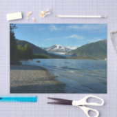 ジュノー・アラスカのメンデンホール湖 薄葉紙 (クラフト)