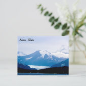 ジュノー・アラスカの山々 ポストカード (スタンド正面)