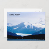 ジュノー・アラスカの山々 ポストカード (正面/裏面)