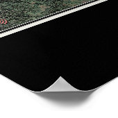 ジュノー・アラスカ宇宙衛星地図 ポスター (角)