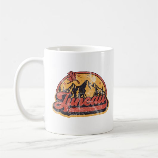 ジュノー, アラスカ州 コーヒーマグカップ (左)