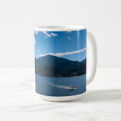 ジュノー・アラスカ葉書クルーズ飛行機 コーヒーマグカップ (正面右)