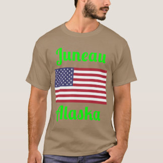ジュノー アラスカ おしゃれ プリント2 Tシャツ