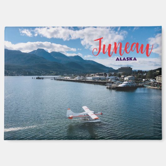 ジュノー アラスカ マグネット お土産 ギフト (正面)