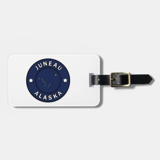 ジュノー・アラスカ ラゲッジタグ (正面横)