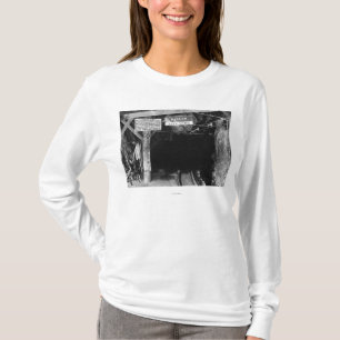 ジュノー、アラスカTreadwellのトンネル鉱山 Tシャツ