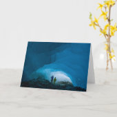 ジュノーIcefield (中ブランク)の氷洞 カード (黄色い花)