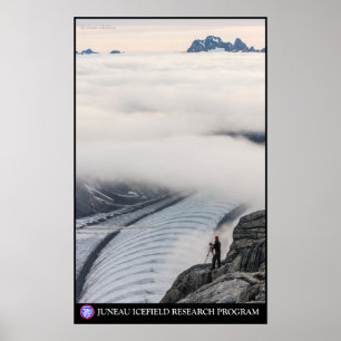 -ジュノーIcefield Gilkeyの堀の近くの調査 ポスター