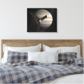 ジュノ宇宙船のアーティストの概念 キャンバスプリント (インサイチュ (寝室))