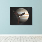 ジュノ宇宙船のアーティストの概念 キャンバスプリント (インサイチュ (ウッドフロア))