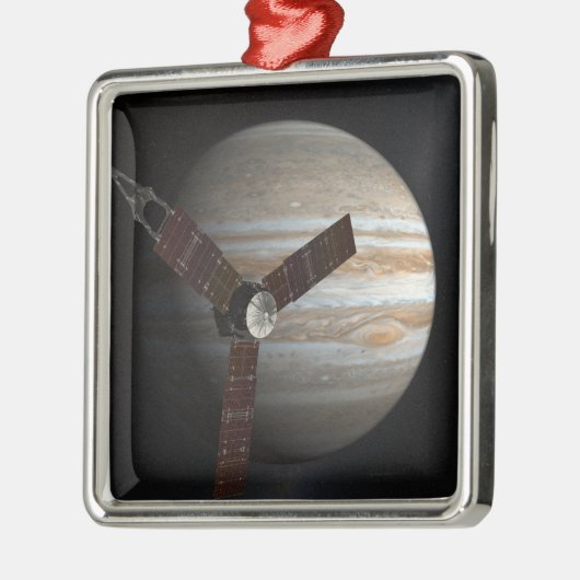 ジュノ宇宙船のアーティストの概念 メタルオーナメント (左)