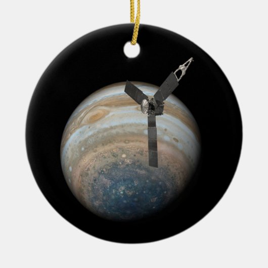 ジュノ宇宙船 セラミックオーナメント (正面)
