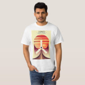 ジュノ - ジュピターへのミッション スペースアート Tシャツ (正面フル)