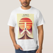 ジュノ - ジュピターへのミッション スペースアート Tシャツ (正面)