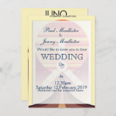 ジュノ – ジュピター宇宙・アートのミッション 招待状 (正面/裏面)