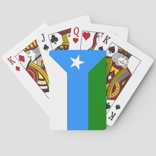 ジュバランド国旗、ソマリア トランプ (裏面)