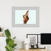 ジュバルプリント ポスター (ホームオフィス)