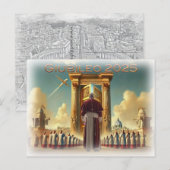 ジュビリオ2025バチカーノ、土産ヴィアッジョ、レガロ。 ポストカード (正面/裏面)