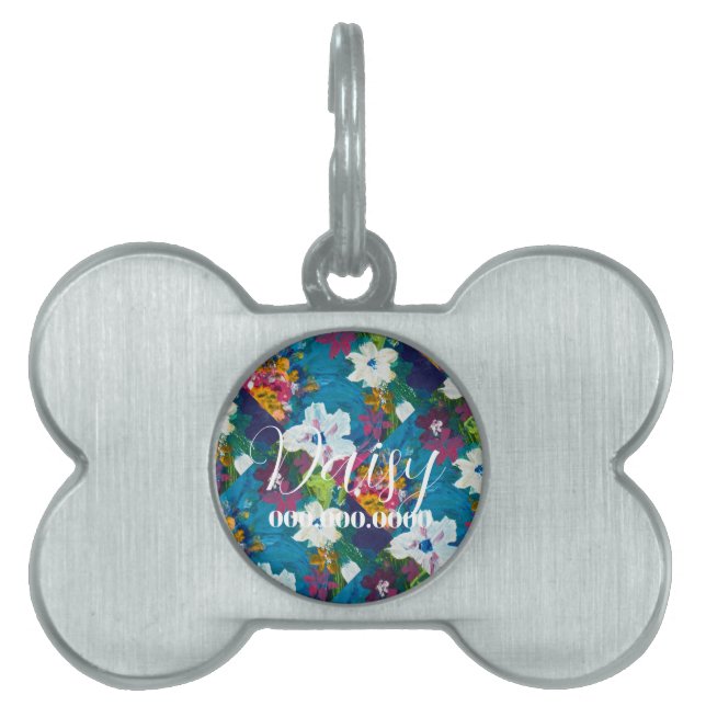 ジュビリー – パーソナライズされたペット用名札 ペットネームタグ (正面)